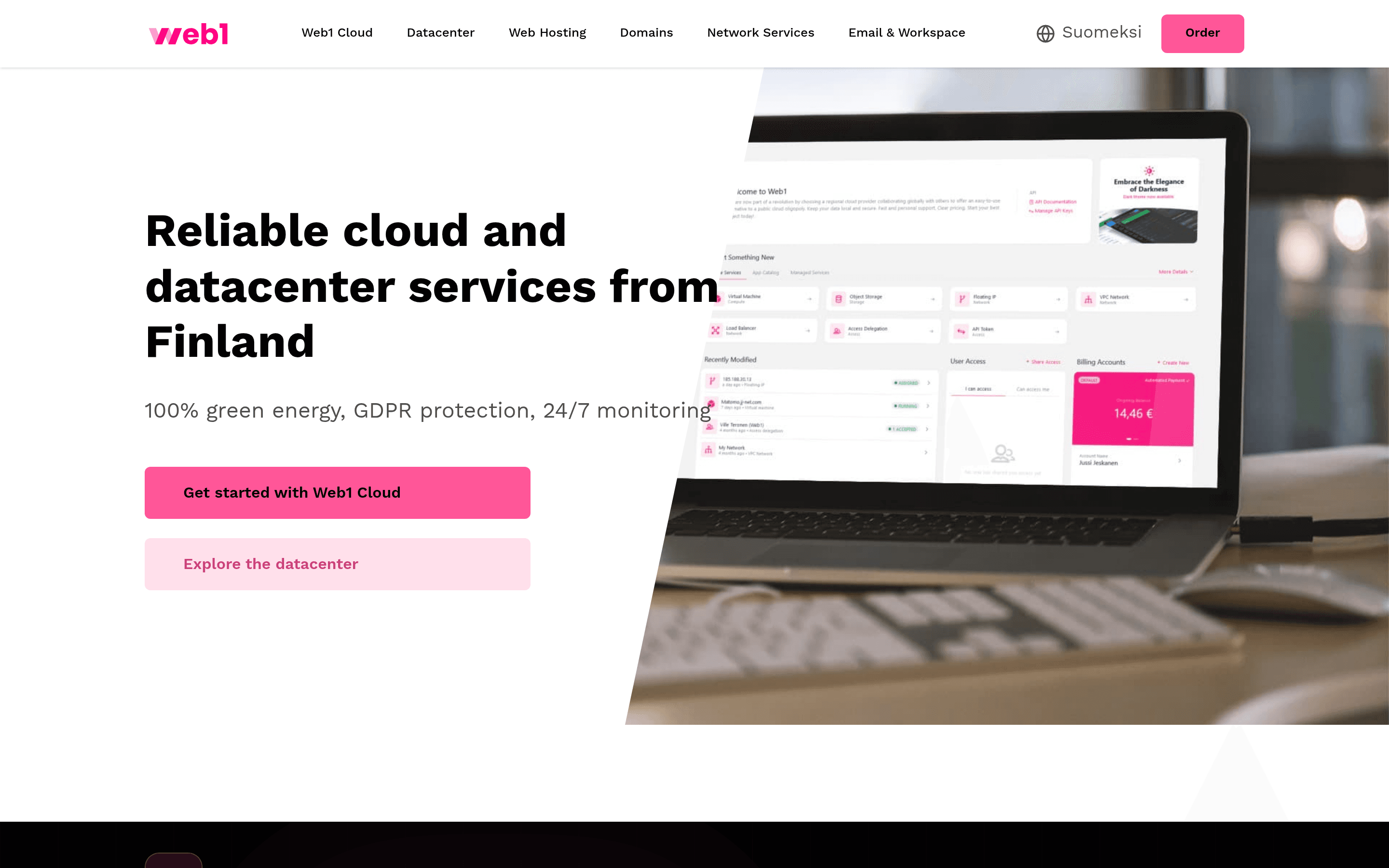 Web1.fi — Asiakasportaali